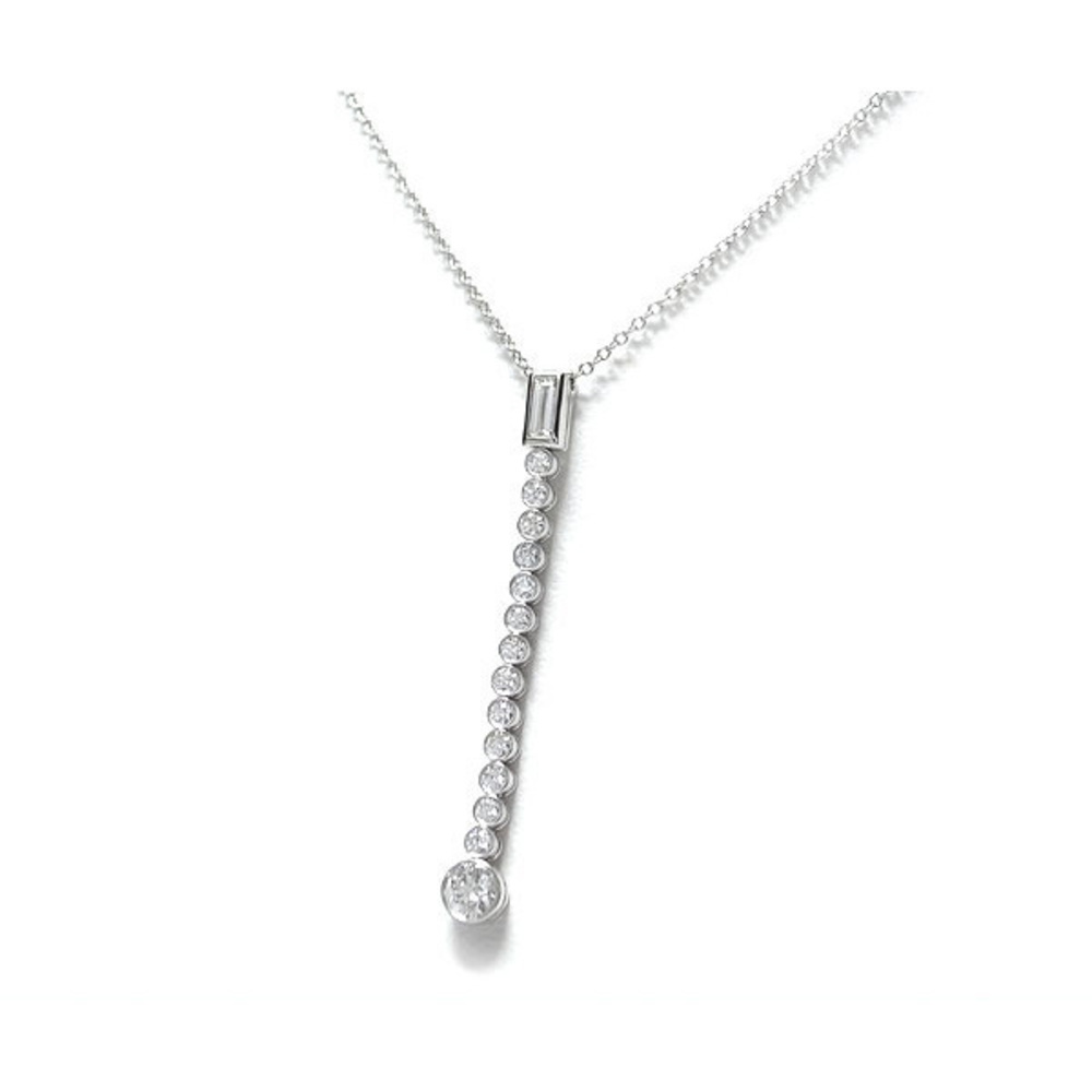 Tiffany Jazz Drop Diamond Necklace